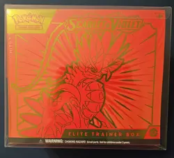 Pokemon TCG Scarlet And Violet ETB Koraidon Elite Trainer Box - Brand new - Image 1