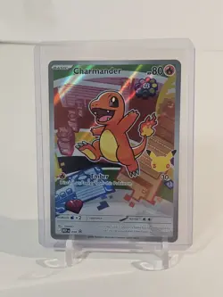 Pokemon TCG Charmander Stamped Promo Holo Black Star #38 1st Partners Card MEP - Image 1