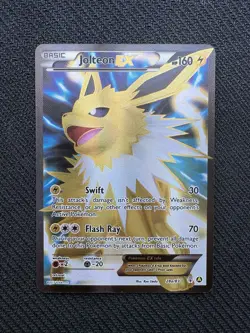 Jolteon EX 28a/83 Pokemon TCG XY Alternate Art Promo NM #1 - Image 1