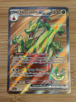 Hydrapple ex Pokemon Stellar Crown 156/142 Full Art Ultra Rare - Image 1