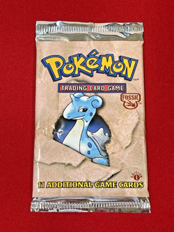 1999 Pokemon 1st Edition Fossil Booster Pack - Lapras New with defect! - Image 1