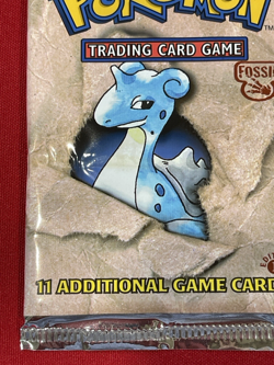1999 Pokemon 1st Edition Fossil Booster Pack - Lapras New with defect! - Image 4
