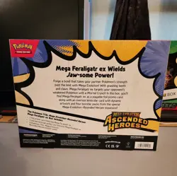 Pokemon Ascended Heroes Mega Feraligatr ex Box New SEALED - Image 3