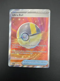 Ultra Ball 264/217 Pokemon TCG Ascended Heroes Full Art Trainer NM - Image 1