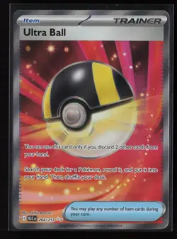 Ultra Ball 264/217 Ultra Rare Ascended Heroes Pokemon Holo - Image 1