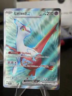 Latias ex 220/191 Sv08 Surging Sparks Full Art Ultra Rare Holo English - Image 1