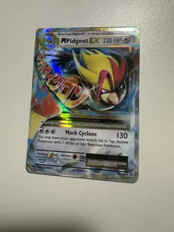 Pokemon Mega Pidgeot EX 220HP Card Mach Cyclone Ability - Image 1