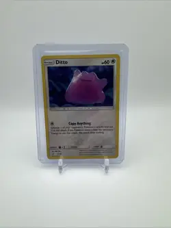 Pokemon TCG Ditto 17/18 Holo Rare Detective Pikachu 2019 Near Mint NM - Image 1