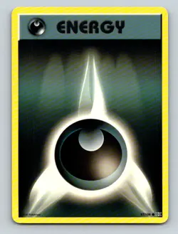 Darkness Energy 97/108 Common Evolutions Pokemon Lightly Played - Image 1