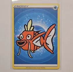 Magikarp Water Energy Pokemon TCG Card. - Image 1