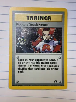 Pokemon TCG - Rocket's Sneak Attack 16/82 Team Rocket Holo 1995 - NM - Image 1