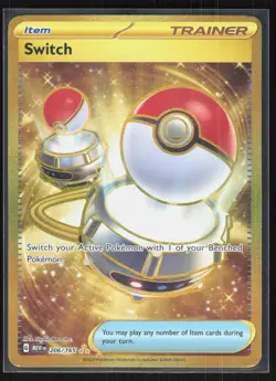 Switch 206/165 Hyper Rare 151 Pokemon NM 01-06-017 - Image 1