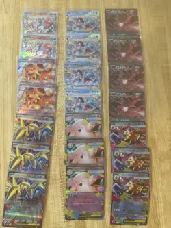 99 Random Assortment Pokemon Japanese EX Cards - Image 3
