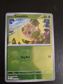 Sewaddle 001/086 - (Master Ball) Common White Flare Pokemon NM - Image 1