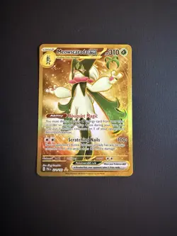 Meowscarada EX - Hyper Rare SV02: Paldea Evolved 271/193 Pokemon TCG - Image 1