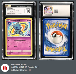 Shining Mew - Shining Legends 40/73 - CGC 10 Holo Rare Sun & Moon 2017 Pokemon - Image 3