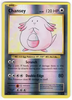 2016 Pokemon: Chancy reverse holo rare 70/108 XY: evolutions NM - Image 1