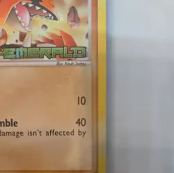 Pokemon Groudon ex Emerald Rare Reverse Holo Stamp 5/106 LP - Image 2