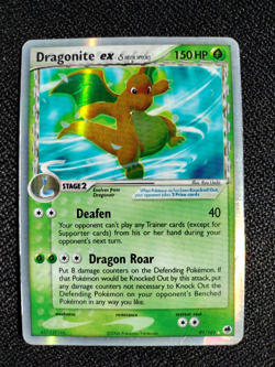Pokemon TCG Dragonite ex Delta Species EX Dragon Frontiers 91/101 Holo Card 91 - Image 1
