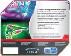 Pokemon Paradox Clash Tin Iron Leaves EX English Promo & Booster Packs Kit - Image 2