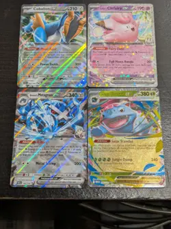 pokemon ex 4 card lot - Image 1