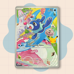 Pokemon TCG Popplio First Partner 045 Me: Mega Evolution Promo Holo NM - Image 1