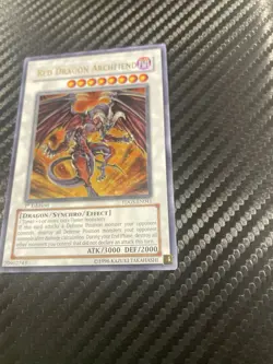 Red Dragon Archfiend TDGS-EN041 the Duelist Genesis 1st Edition NM/LP - Image 5