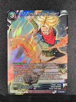Dragon Ball Super Card Game SS2 Trunks, Heroic Prospect - Image 1