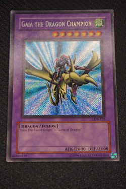 Gaia the Dragon Champion LOB-125 The Legend of Blue Eyes White Dragon Unlimited - Image 1