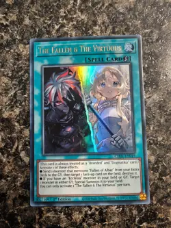 Yugioh The Fallen & The Virtuous - CH01-EN019 - 1st Ed. Ultra Rare - NM - Image 1