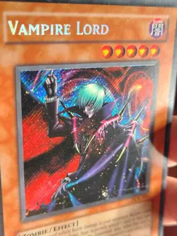 Vampire Lord - DCR-000 - Secret Rare - Unlimited - hp - Image 3