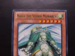 Yugioh - Raiza the Storm Monarch DL11-EN008 Rare Green Duelist League - Image 2