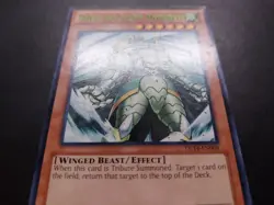 Yugioh - Raiza the Storm Monarch DL11-EN008 Rare Green Duelist League - Image 5