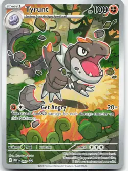 Tyrunt 070 Holo Promo ME: Mega Evolution Promo Pokemon Near Mint - Image 1