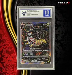 CARTA POKEMON GIRATINA V 150/131 CS6B CCIC 10 CARD CHI GRADATO NO PSA - Image 1