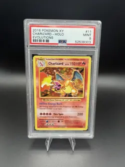 Pokemon 2016 XY Evolutions Charizard 11/108 Holo Rare English PSA 9 - Image 1