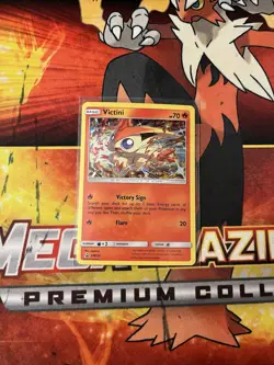 Victini SM225 Black Star Promo Holo Pokemon Card – SM Promo - Image 1