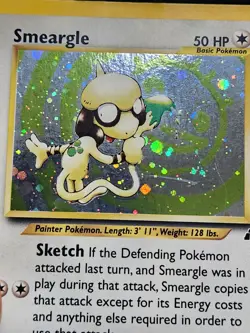 Smeargle Pokemon 2001 Neo Discovery Unlimited Holo Rare 11/75 MP - Image 5