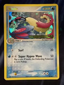 Milotic 8/106 Emerald Stamp Ultra Rare Pokemon TCG - Image 1