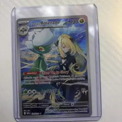 The Pokemon Company Cynthia's Roserade 184/182 Sv10 Illustration Rare Holo ENG - Image 1
