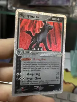 Mightyena ex 101/110 EX Holon Phantoms 2006 Holo Rare Pokemon Card TCG - Image 5