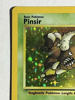 Pinsir 9/64 Jungle Set Rare Holo Vintage Pokemon TCG Card MP - Image 2
