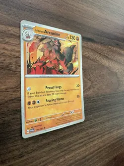 Hisuian Arcanine - (Cosmos Holo) Blister Exclusives 100/167 Promo Pokemon Card - Image 3