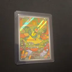 Snivy 087/086 Illustration Rare Black Bolt Pokemon NM - Image 1