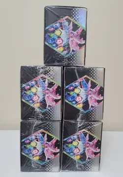 Pokemon Scarlet & Violet Prismatic Evolutions Sealed Surprise Box Lot Of (5) NEW - Image 3