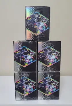 Pokemon Scarlet & Violet Prismatic Evolutions Sealed Surprise Box Lot Of (5) NEW - Image 4