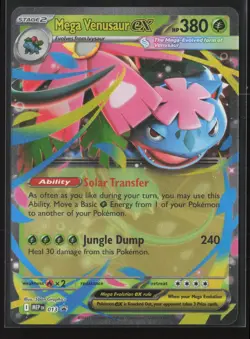 Mega Venusaur ex Promo ME: Mega Evolution Promo 013 NM Pokemon Card - Image 1