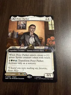 Magic The Gathering Peter Parker Amazing Spider Man Disney Exclusive Promo Card - Image 2