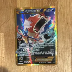 Pokemon TCG Gyarados ex 123/122 Breakpoint Holo Secret Rare 180HP English - Image 1