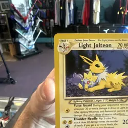 Light Jolteon 48/105 Uncommon Neo Destiny Pokemon Unlimited LP - Image 2